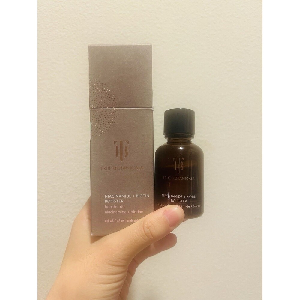 True Botanicals Niacinamide + Biotin Booster 0.49 oz NIB FULL SIZE MSRP $95